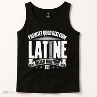 Latin School Roman Culture Latin Saying Manual Latin Tank Top thumb 2