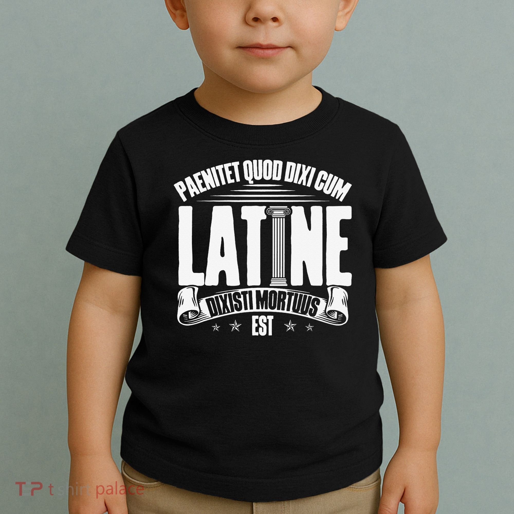 Latin School Roman Culture Latin Saying Manual Latin Toddler T-Shirt