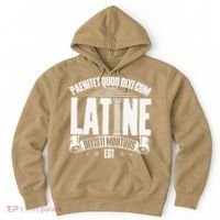 Latin School Roman Culture Latin Saying Manual Latin Hoodie thumb 0