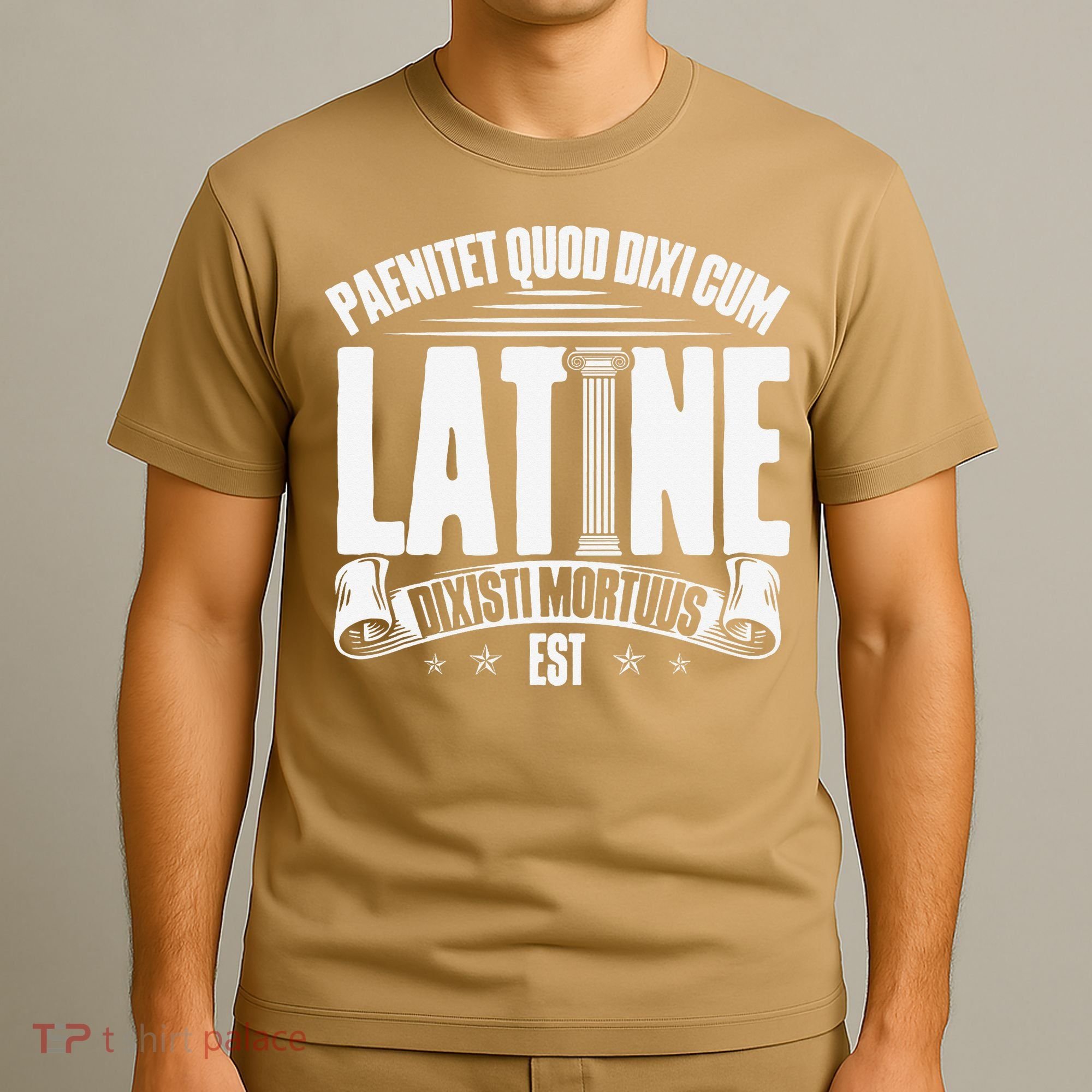 Latin School Roman Culture Latin Saying Manual Latin T-Shirt