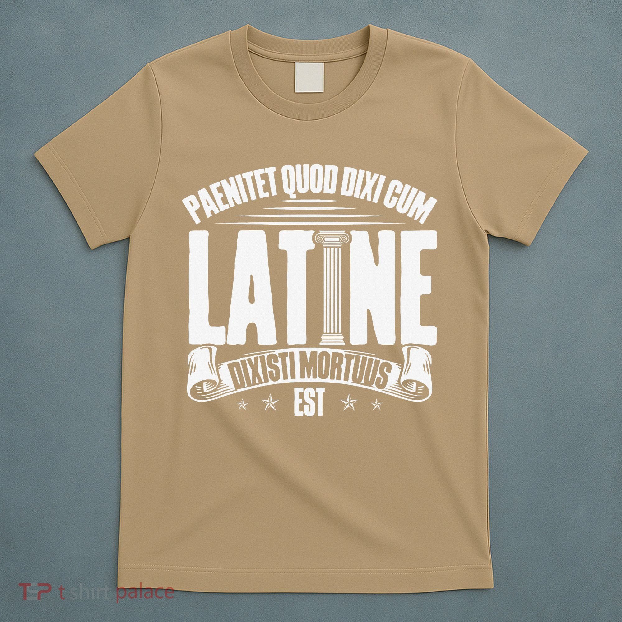Latin School Roman Culture Latin Saying Manual Latin T-Shirt