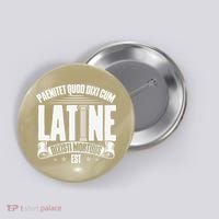 Latin School Roman Culture Latin Saying Manual Latin Button thumb 0