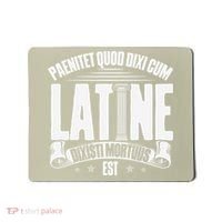 Latin School Roman Culture Latin Saying Manual Latin Mousepad thumb 0