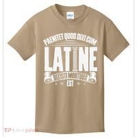 Latin School Roman Culture Latin Saying Manual Latin Kids T-Shirt thumb 0