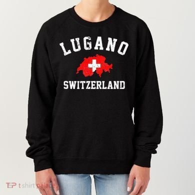 Lugano, Swiss Switzerland Women's Sweatshirt