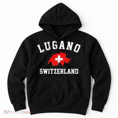 Lugano, Swiss Switzerland Hoodie