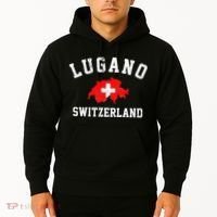 Lugano, Swiss Switzerland Hoodie thumb 2