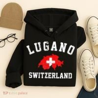 Lugano, Swiss Switzerland Hoodie thumb 4