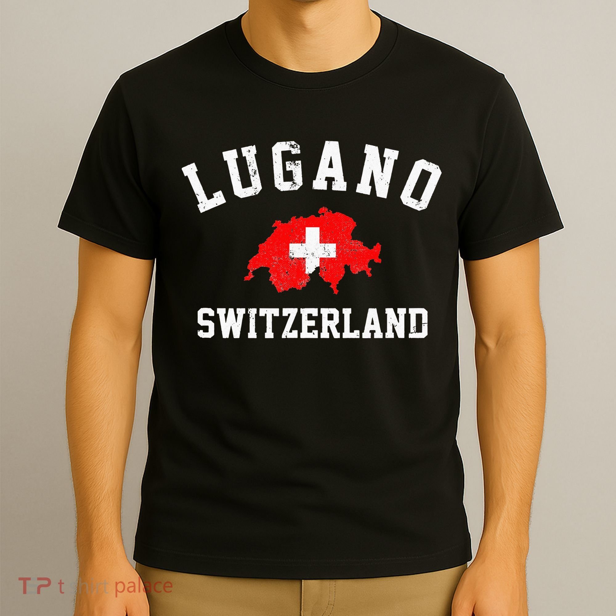 Lugano, Swiss Switzerland T-Shirt