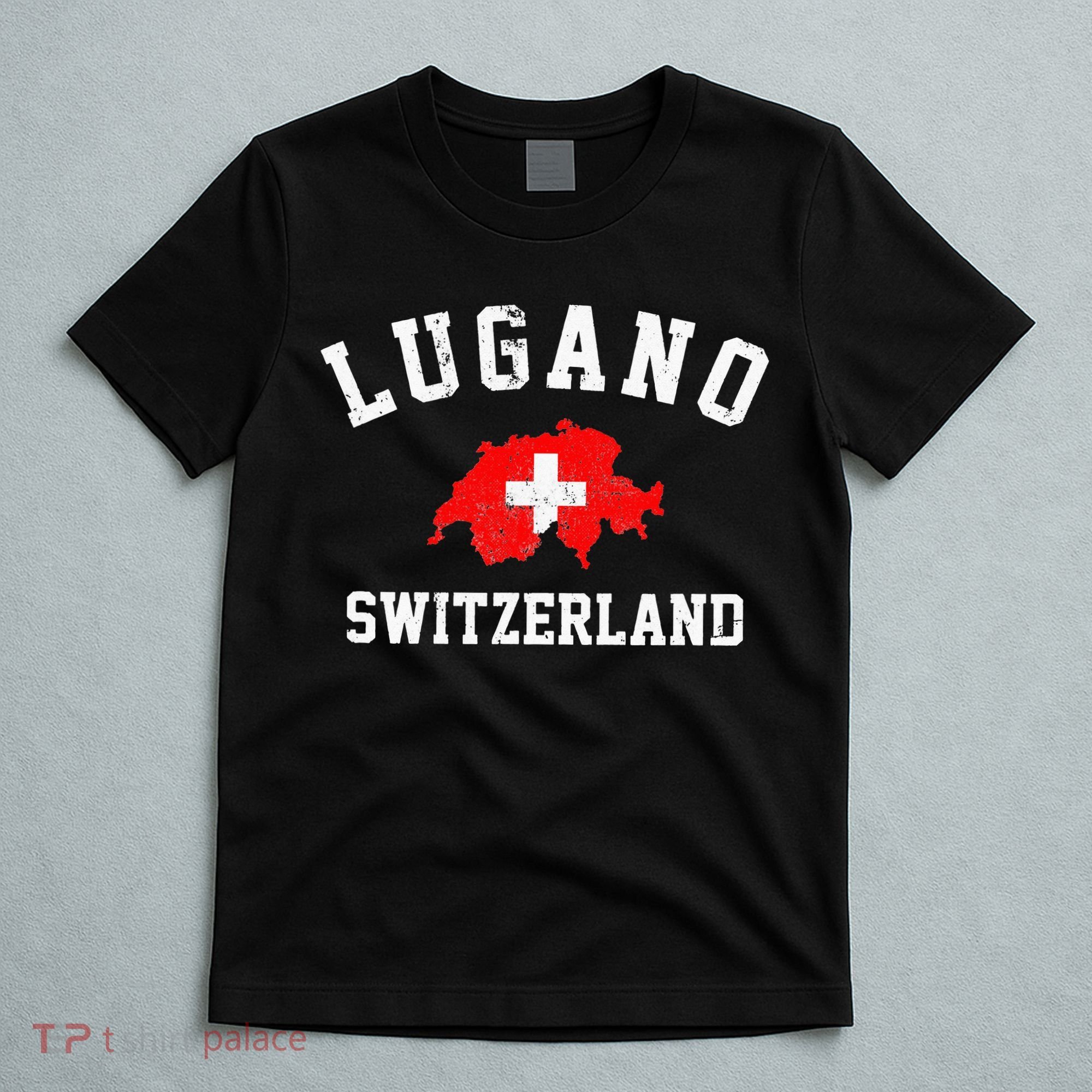 Lugano, Swiss Switzerland T-Shirt