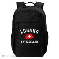 Lugano, Swiss Switzerland Backpack thumb 0
