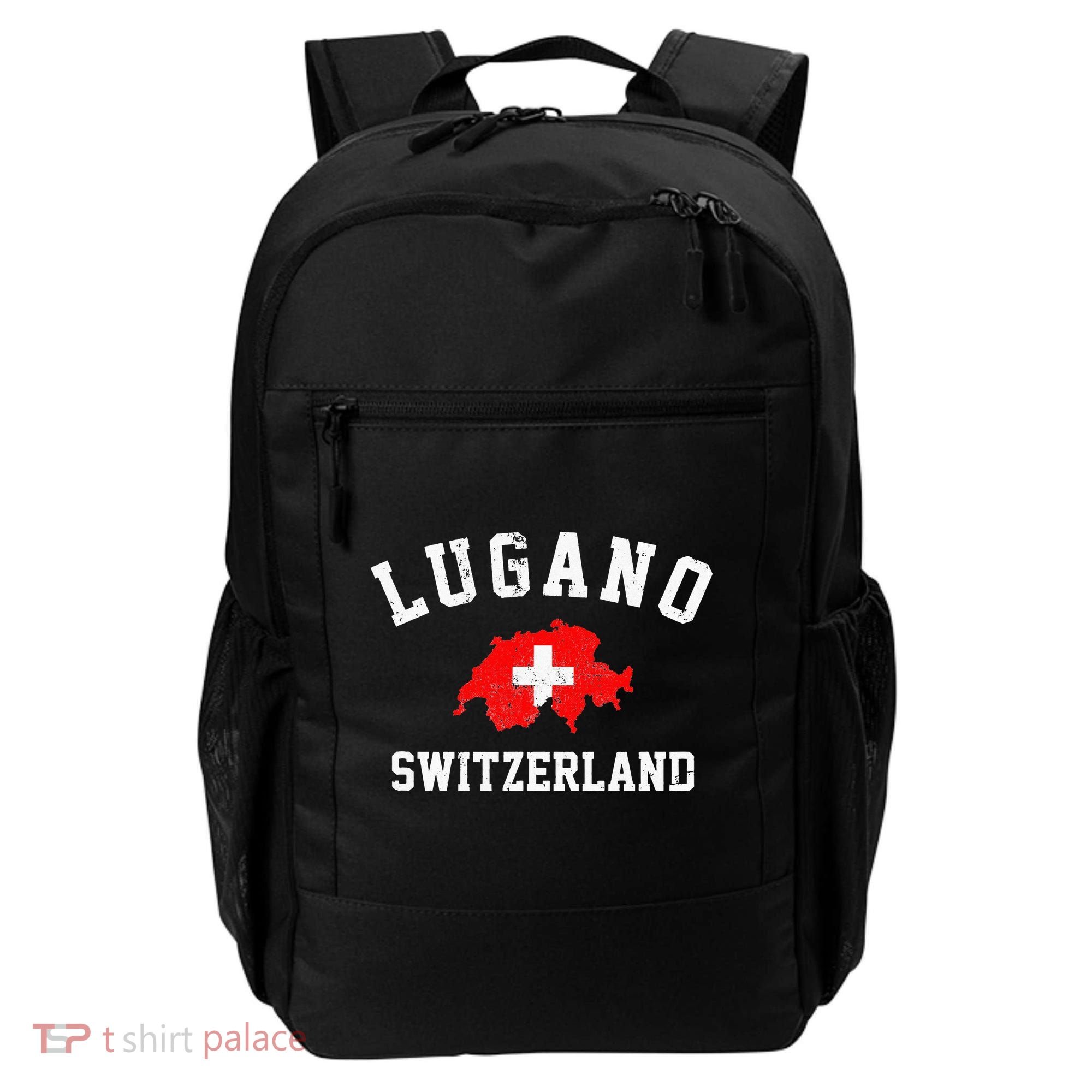 Lugano, Swiss Switzerland Backpack