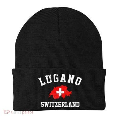 Lugano, Swiss Switzerland Beanie