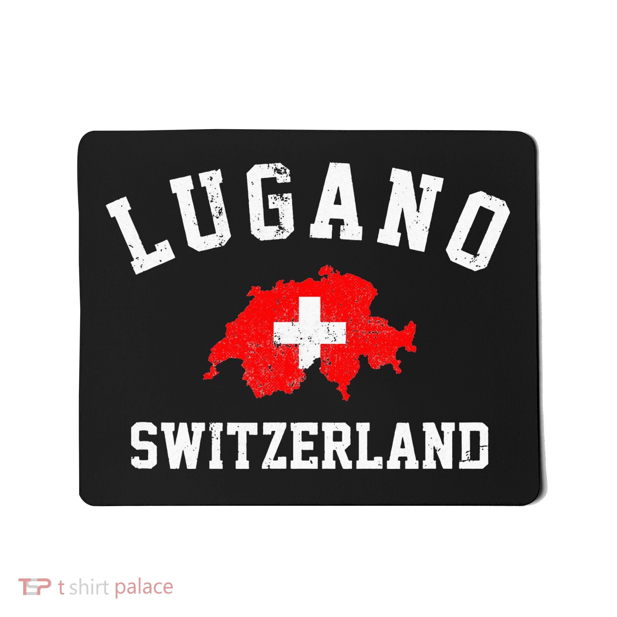 Lugano, Swiss Switzerland Mousepad