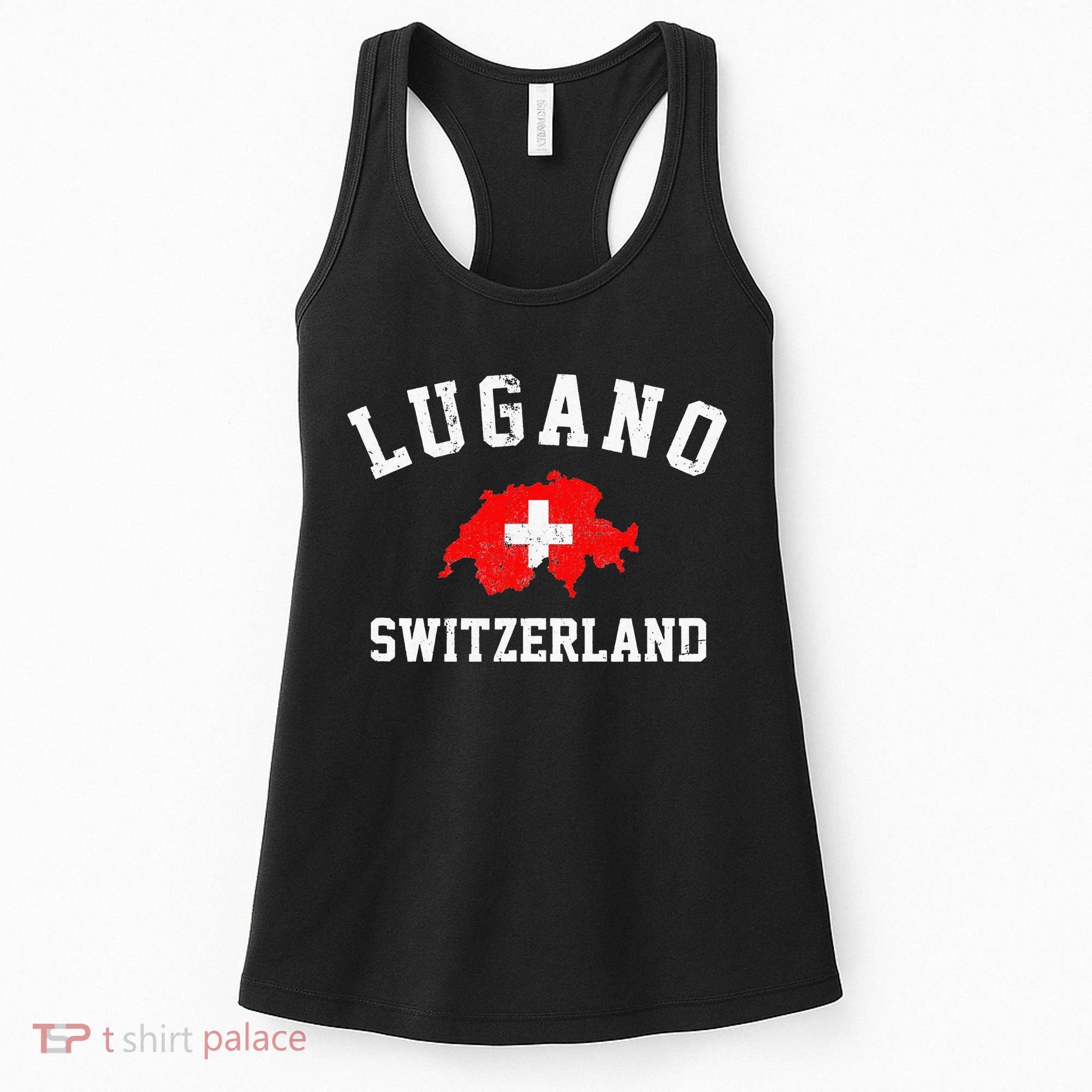 Lugano, Swiss Switzerland Women's Tank Top