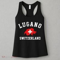 Lugano, Swiss Switzerland Women's Tank Top thumb 3