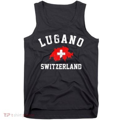 Lugano, Swiss Switzerland Tank Top