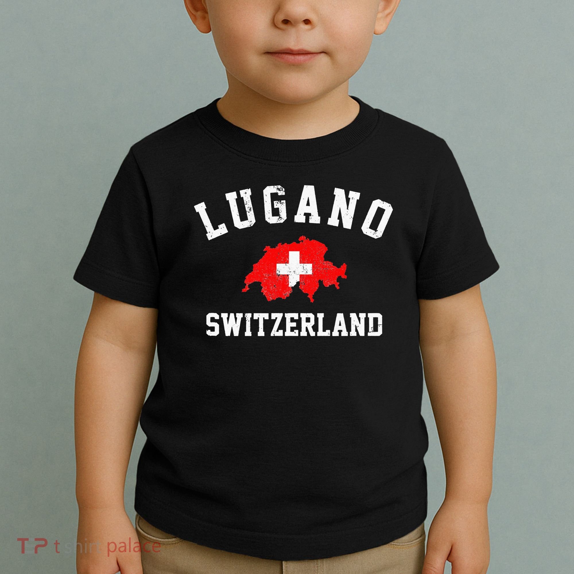 Lugano, Swiss Switzerland Toddler T-Shirt
