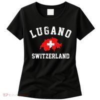 Lugano, Swiss Switzerland Women's T-Shirt thumb 0
