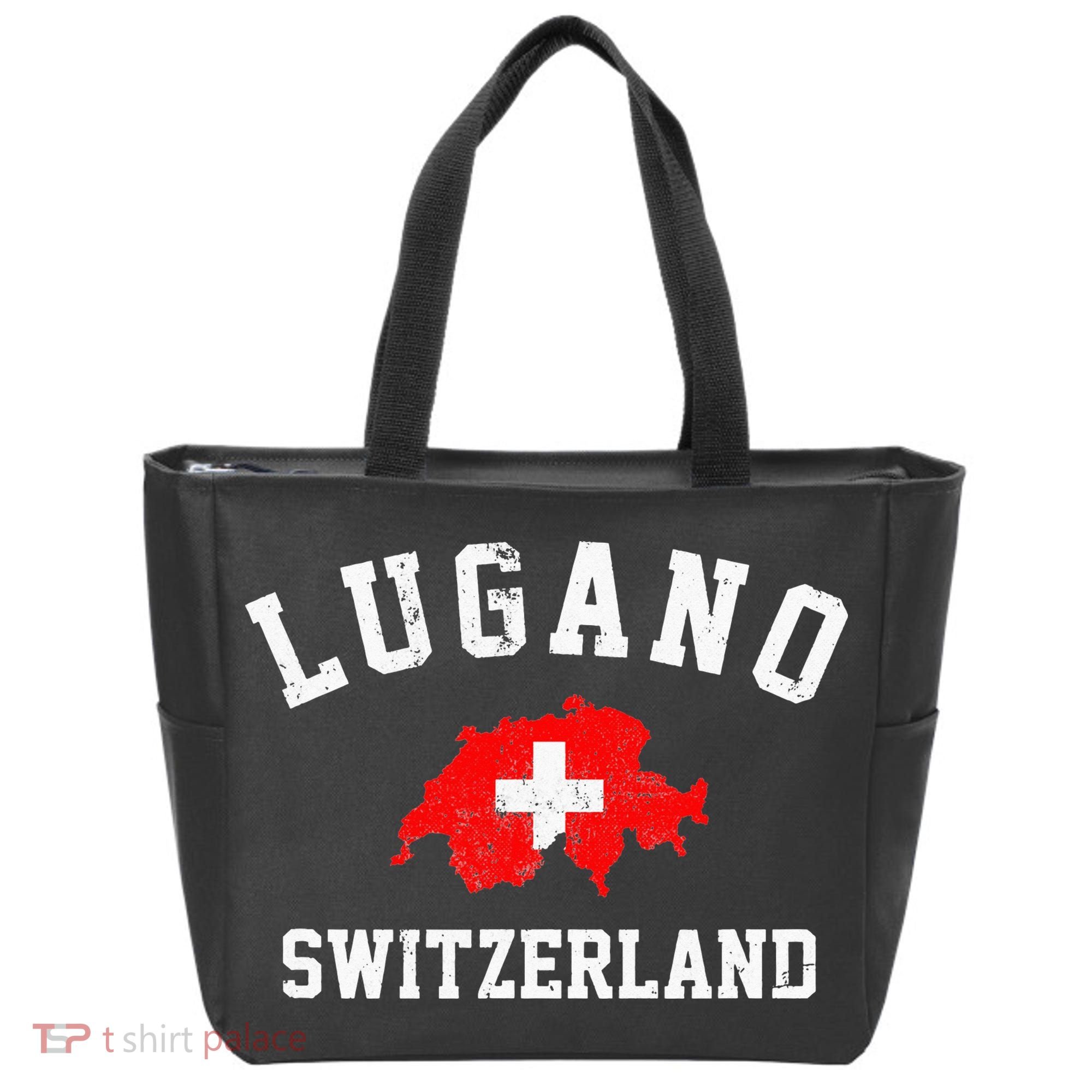 Lugano, Swiss Switzerland Tote Bag