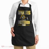 Little Sis Sister Birthday Crew Party Excavator Apron thumb 2