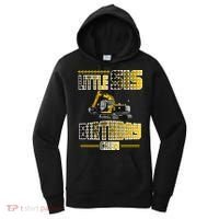 Little Sis Sister Birthday Crew Party Excavator Women's Hoodie thumb 0