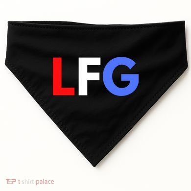 Lfg 'S Soccer Let's Go Gift USA-Made Doggie Bandana