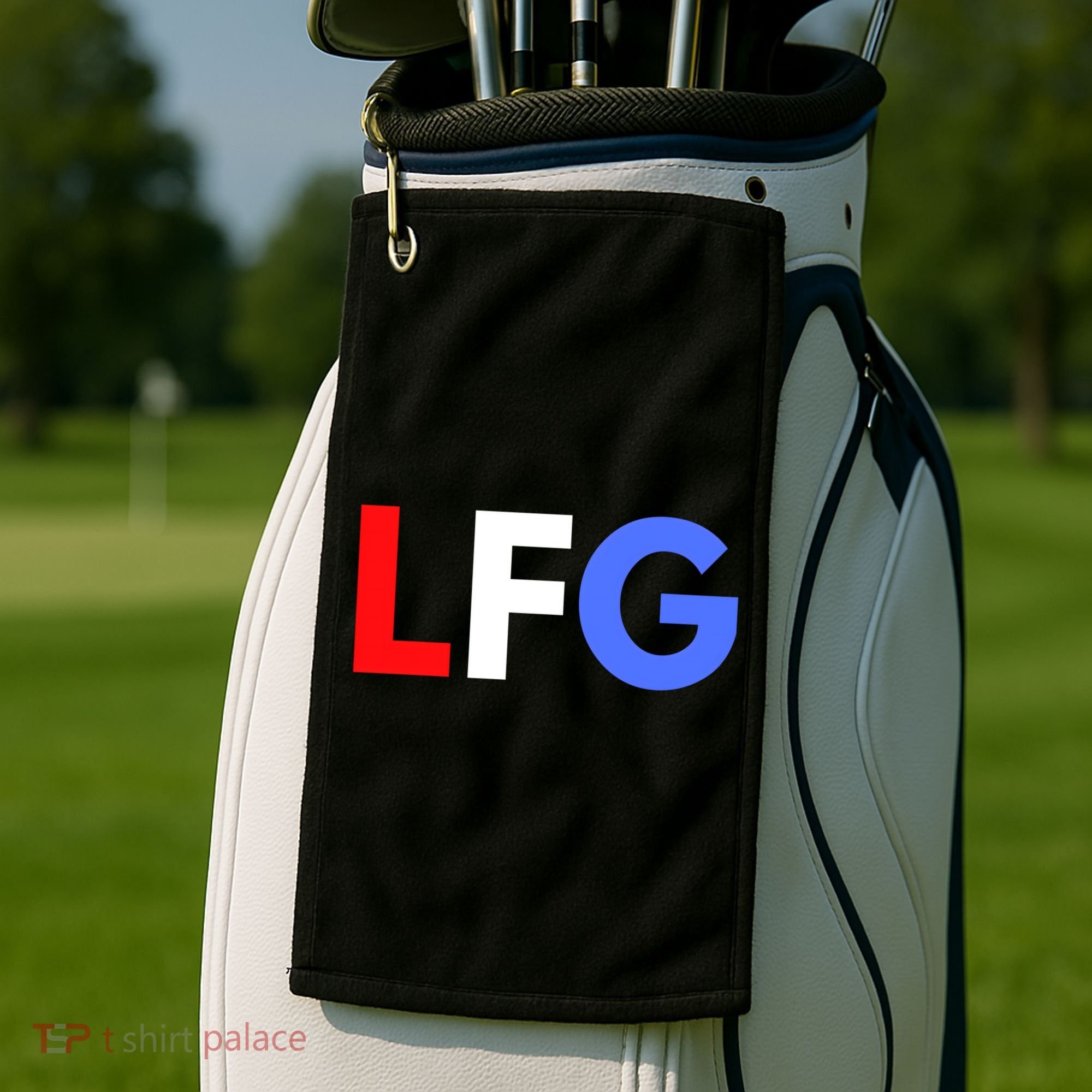 Lfg 'S Soccer Let's Go Gift Golf Towel