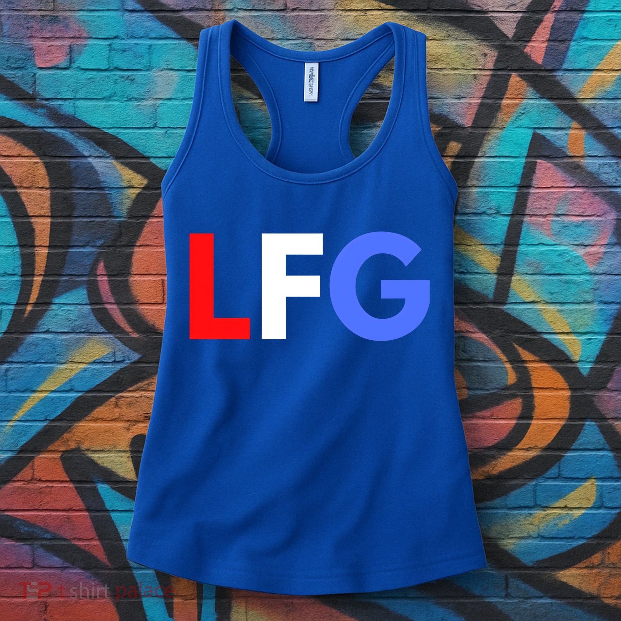 Lfg 'S Soccer Let's Go Gift Women's Tank Top