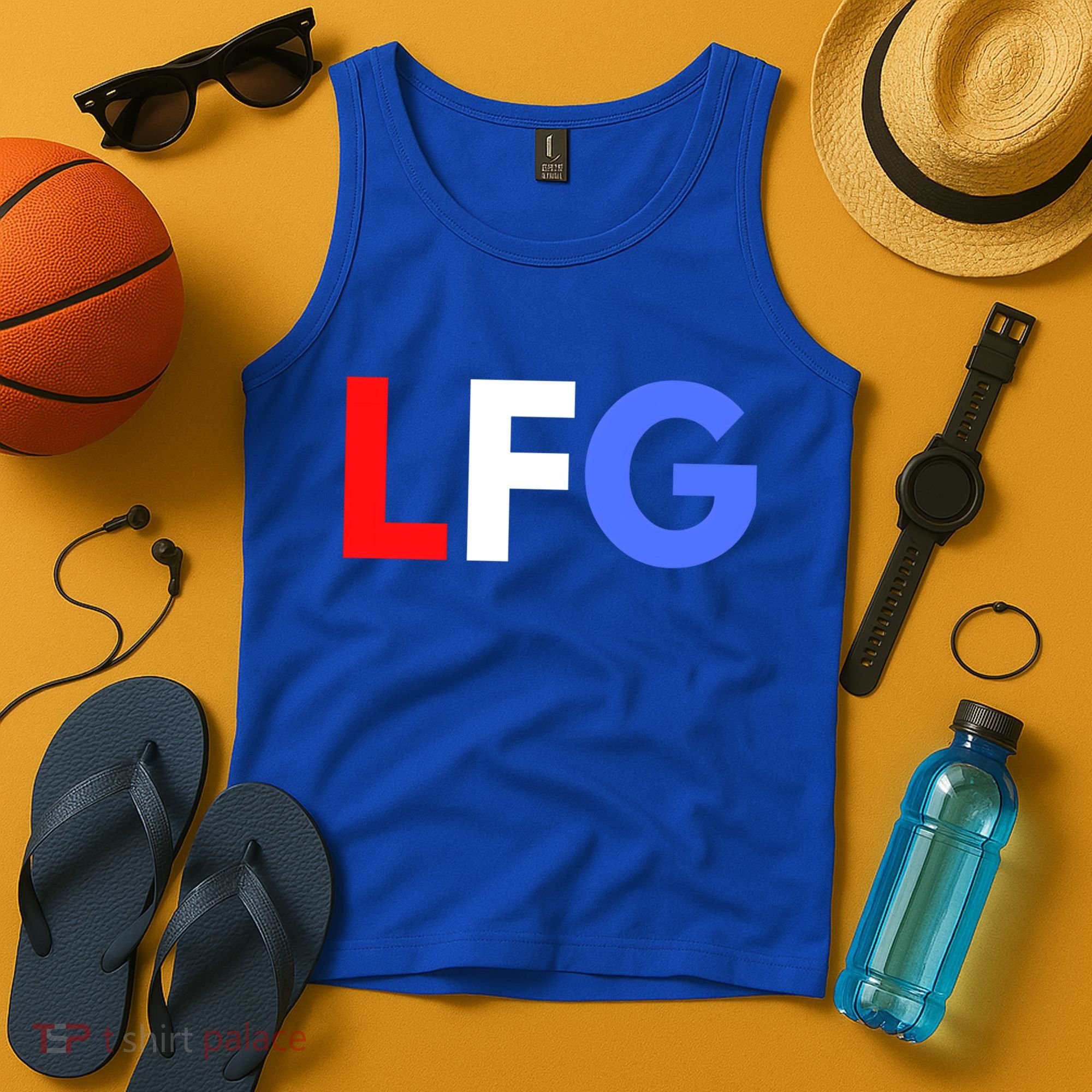 Lfg 'S Soccer Let's Go Gift Tank Top