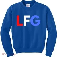 Lfg 'S Soccer Let's Go Gift Kids Sweatshirt thumb 0