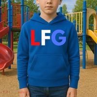 Lfg 'S Soccer Let's Go Gift Kids Hoodie thumb 2