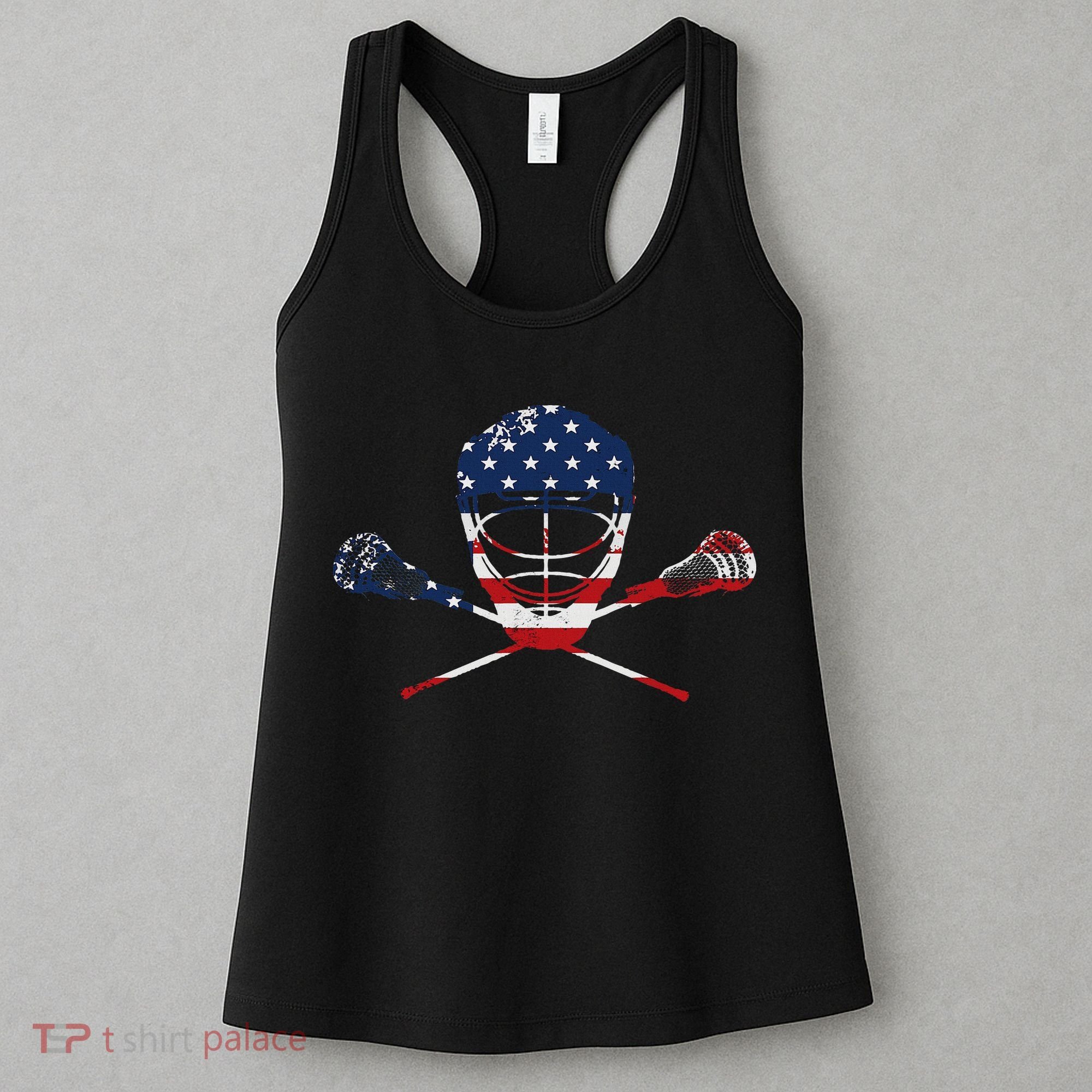 Lacrosse Sport Stick Funny Lax Player Love Perfect Gift Idea Women's Tank Top