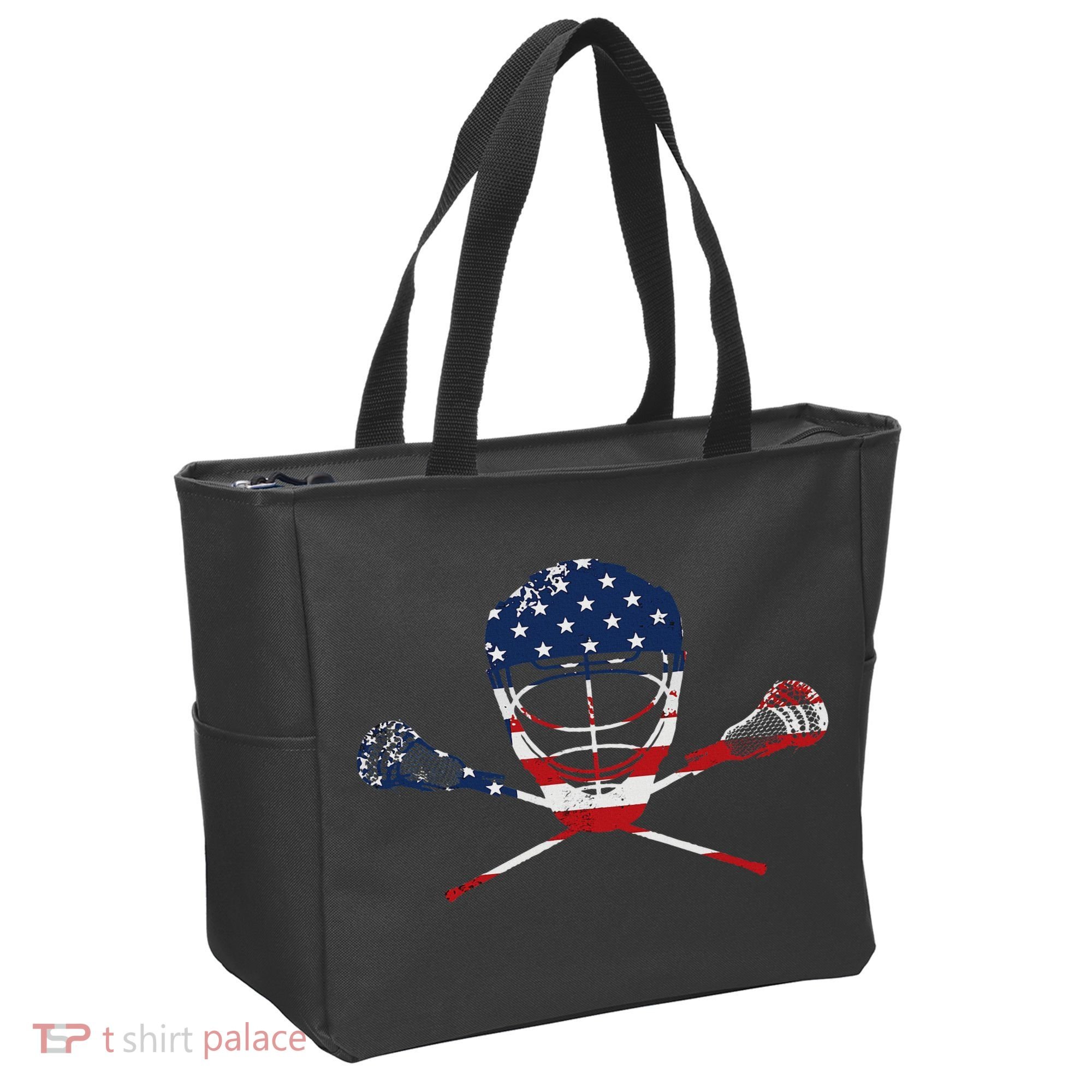 Lacrosse Sport Stick Funny Lax Player Love Perfect Gift Idea Tote Bag