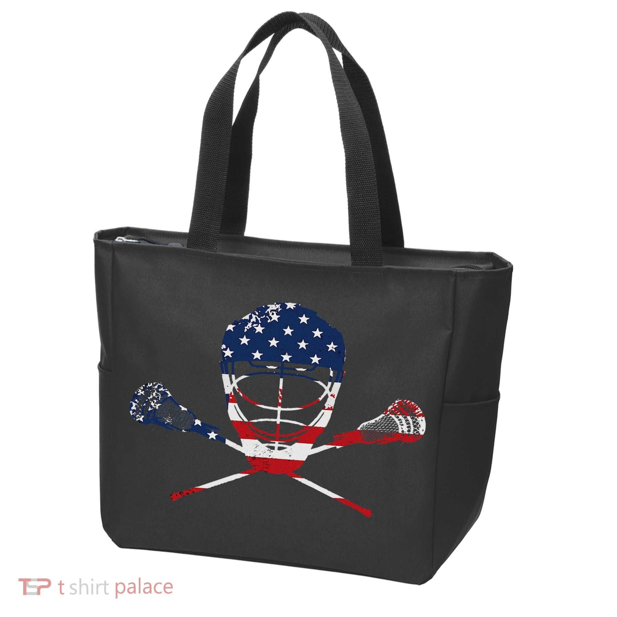 Lacrosse Sport Stick Funny Lax Player Love Perfect Gift Idea Tote Bag