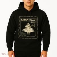 Lebanese Stamp Support Lebanon Beirut Map Palestine Hoodie thumb 2