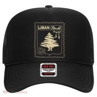 Lebanese Stamp Support Lebanon Beirut Map Palestine Hat thumb 0