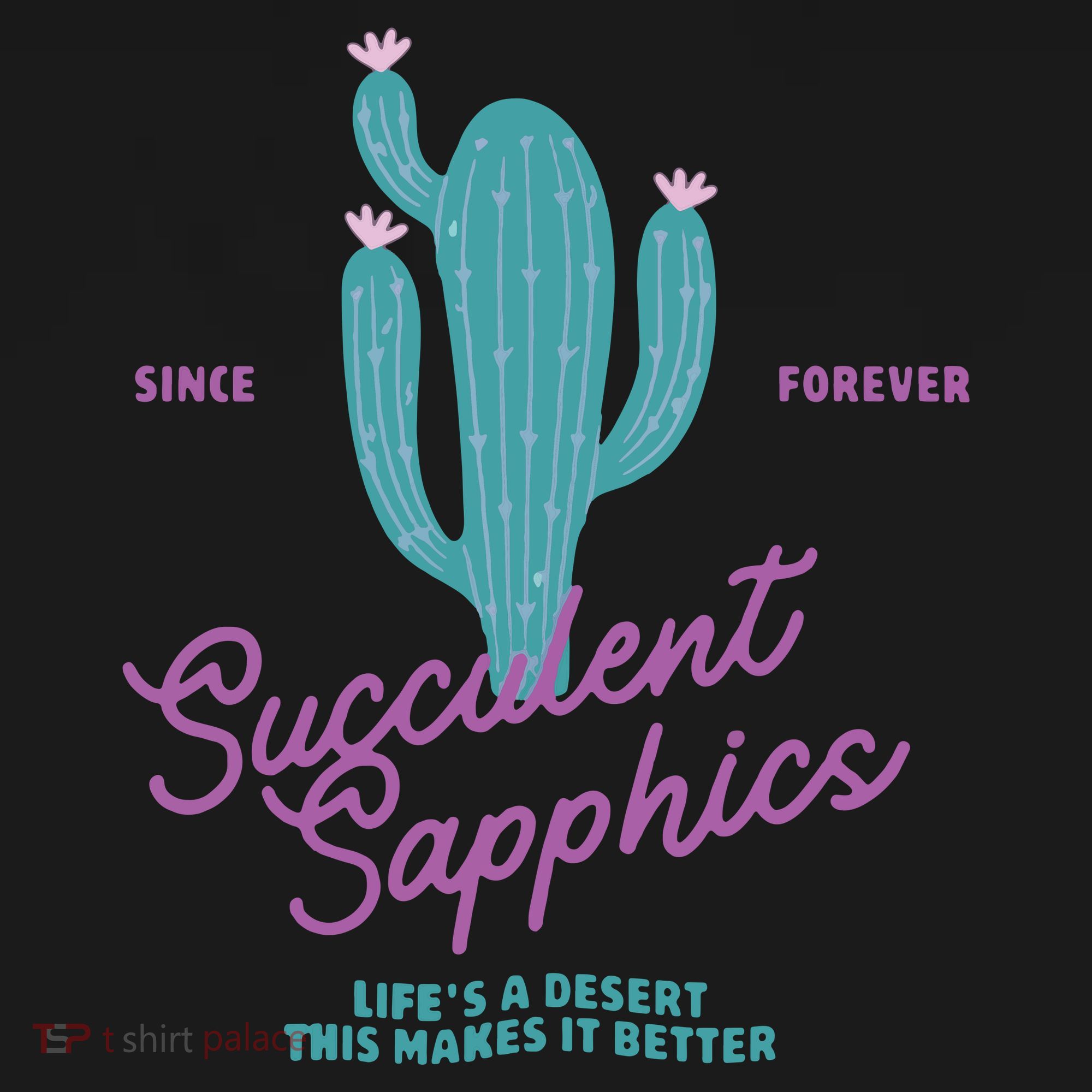 Lesbian Succulent Sapphics Plant Lesbian Doggie Tank