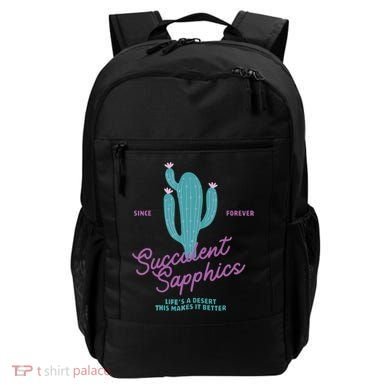 Lesbian Succulent Sapphics Plant Lesbian Backpack