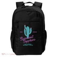 Lesbian Succulent Sapphics Plant Lesbian Backpack thumb 0