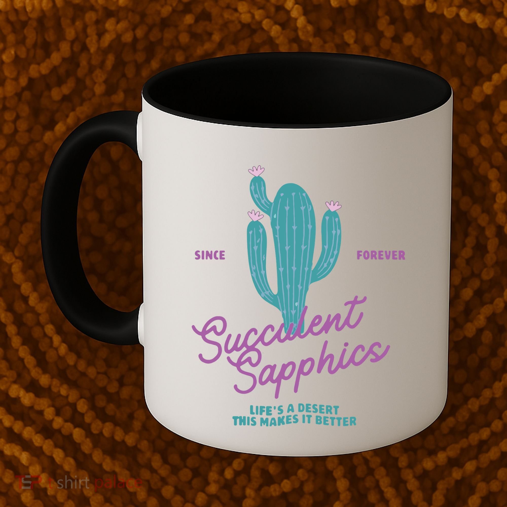 Lesbian Succulent Sapphics Plant Lesbian Coffee Mug