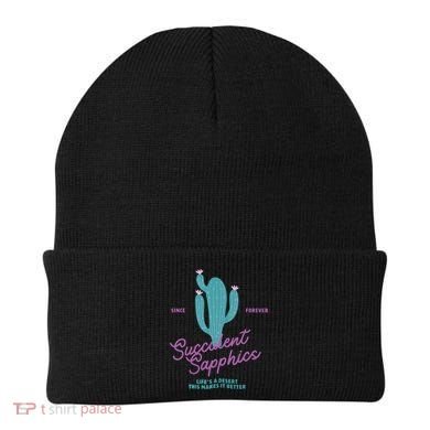 Lesbian Succulent Sapphics Plant Lesbian Beanie