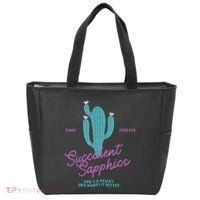 Lesbian Succulent Sapphics Plant Lesbian Tote Bag thumb 0