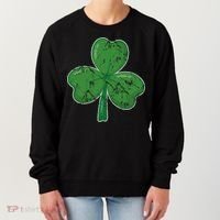 Lucky Shamrock St Patricks Day Women's Sweatshirt thumb 0