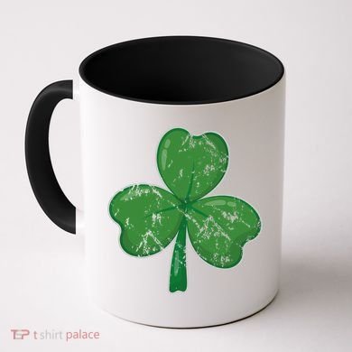 Lucky Shamrock St Patricks Day Coffee Mug