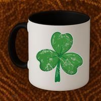 Lucky Shamrock St Patricks Day Coffee Mug thumb 2
