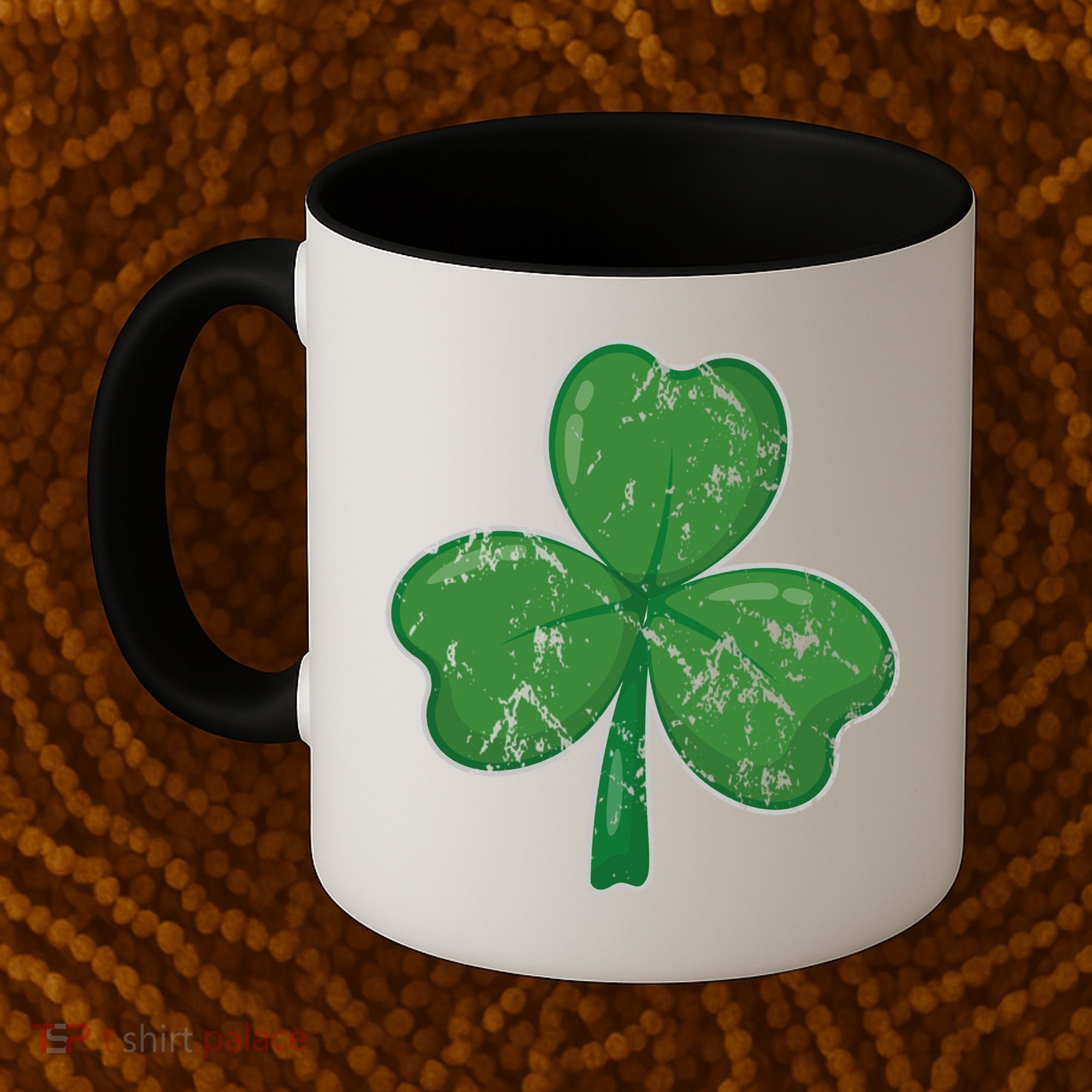 Lucky Shamrock St Patricks Day Coffee Mug