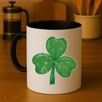 Lucky Shamrock St Patricks Day Coffee Mug thumb 4