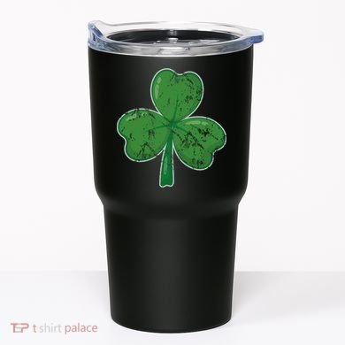 Lucky Shamrock St Patricks Day Tumbler