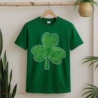 Lucky Shamrock St Patricks Day T-Shirt thumb 2